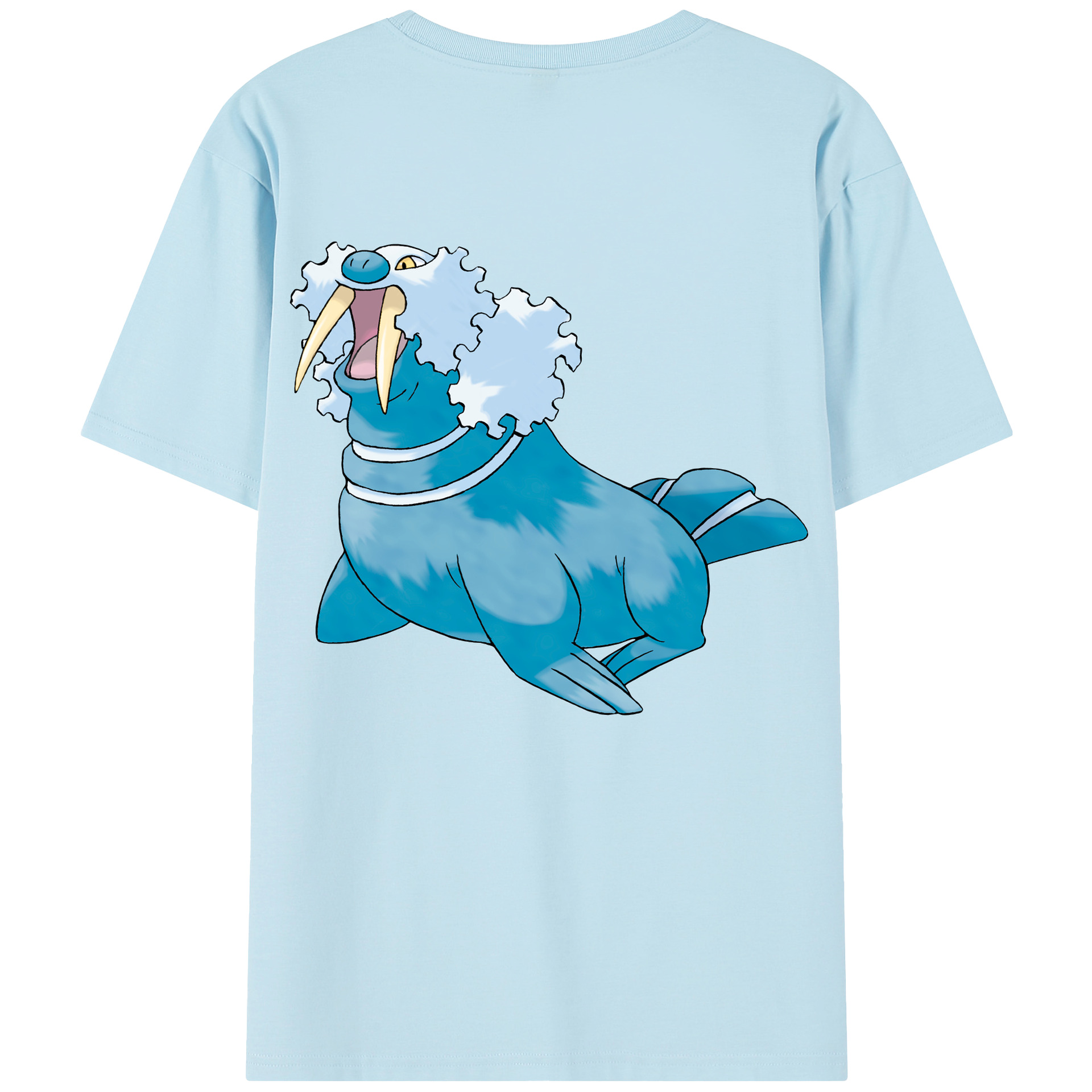 （画像用） ポケットモンスター Pokémon 綿100％半袖Tシャツ（背面プリント）